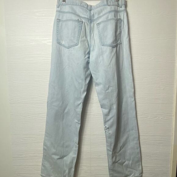 Calvin Klein Jeans Light Wash With Surf Repair Size 33 - Picture 9 of 12